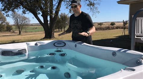 lowering hardness in hot tub